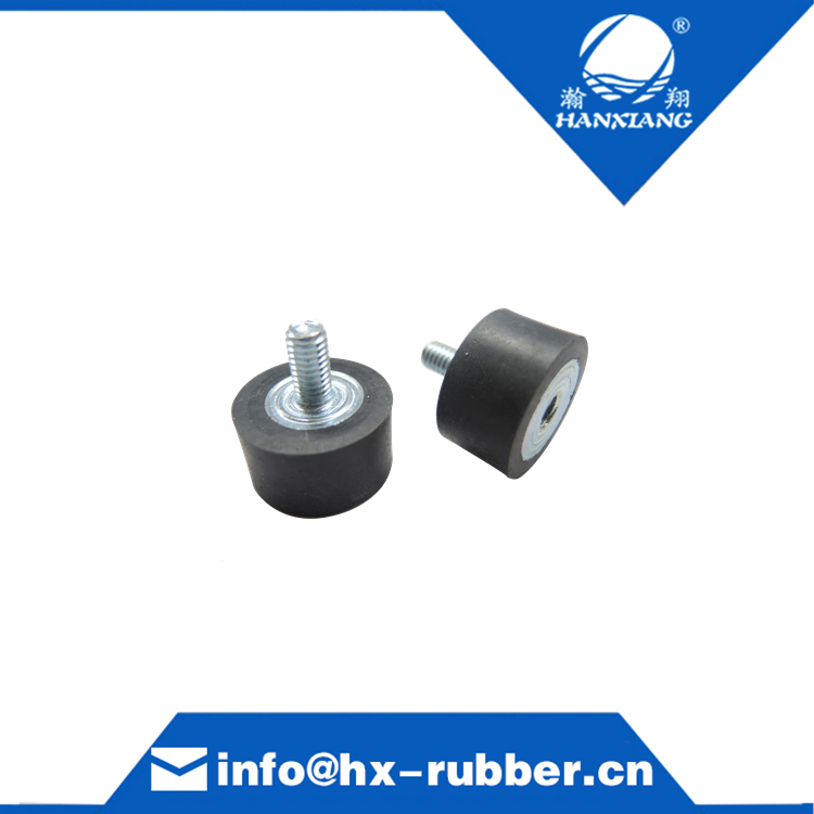 Custom rubber damper for shock absorber